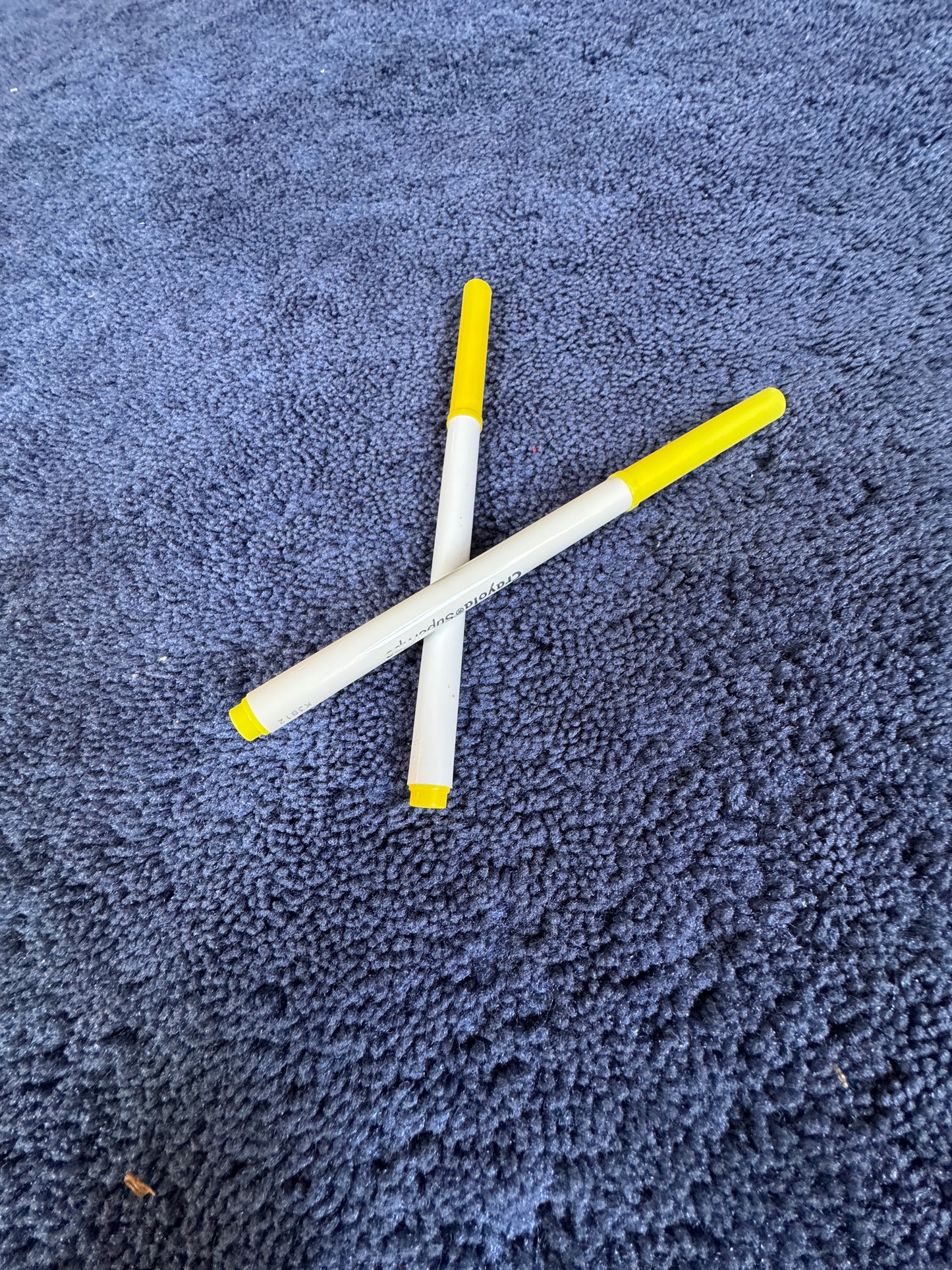 yellow Crayola marker